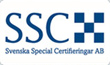 Svenska Special Certifieringar AB är ett certifieringsföretag som sysslar med personcertifiering inom kompetensområdena lokalvård och utemiljö Till grund för personcertifieringen ligger alltid en kravspecifikation.